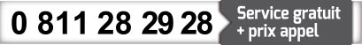 0811282928 service gratuit + prix appel